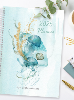 Out of Stock - Simply Homeschool Yearly Planner 2025
