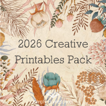 2026 Simply Homeschool Creative Printables Pack
